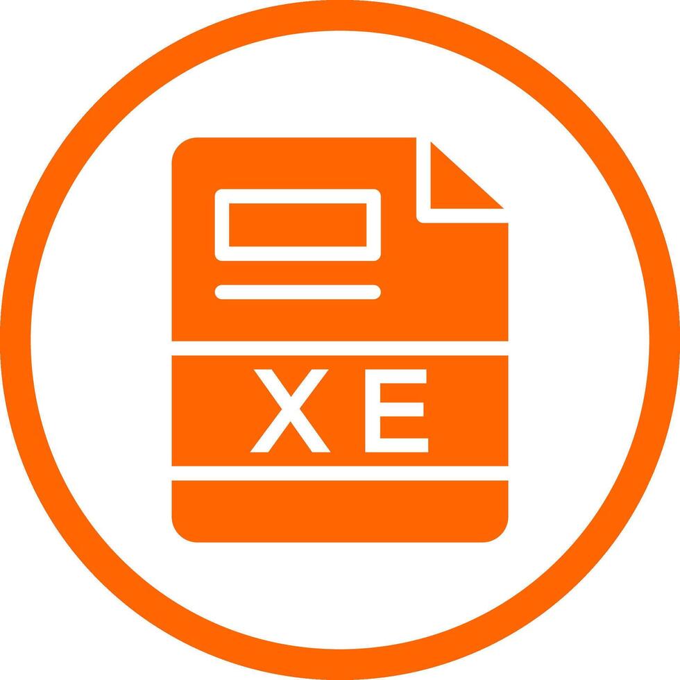 XE Creative Icon Design vector