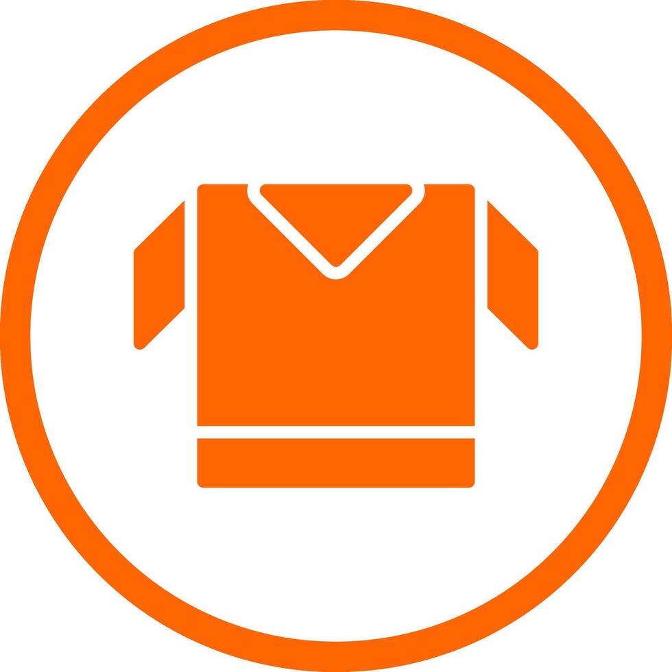 Shirt Creative Icon Design vector