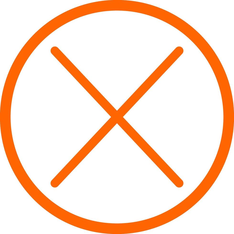 Crose Creative Icon Design vector