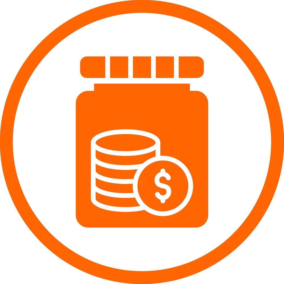 Save Money Creative Icon Design vector