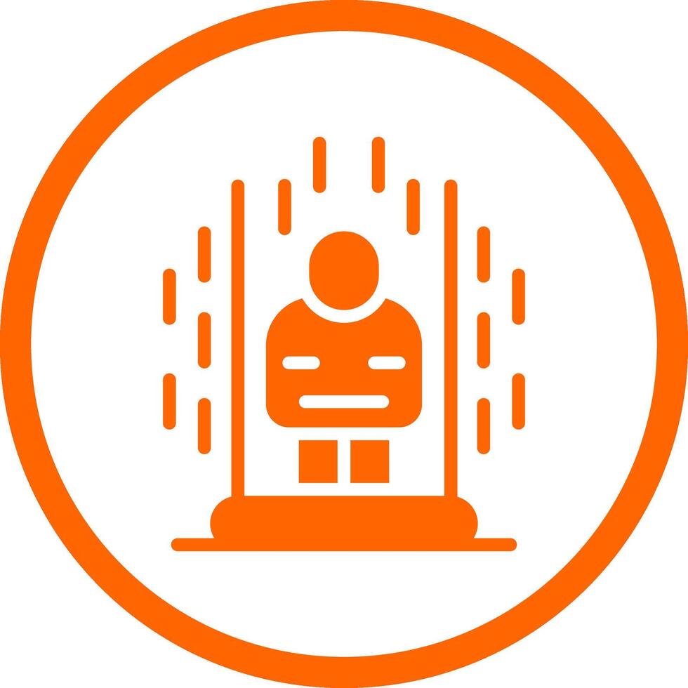 Teleportation Creative Icon Design vector