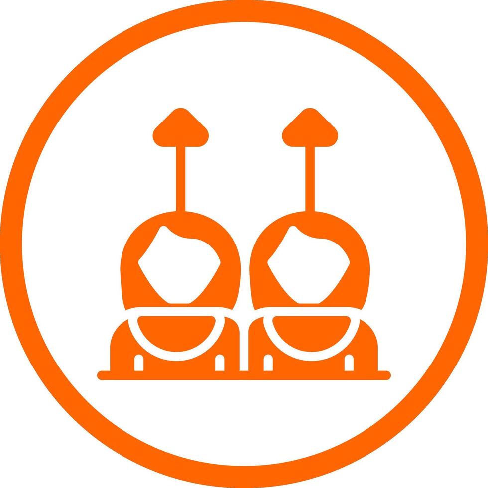 Same Approach Creative Icon Design vector
