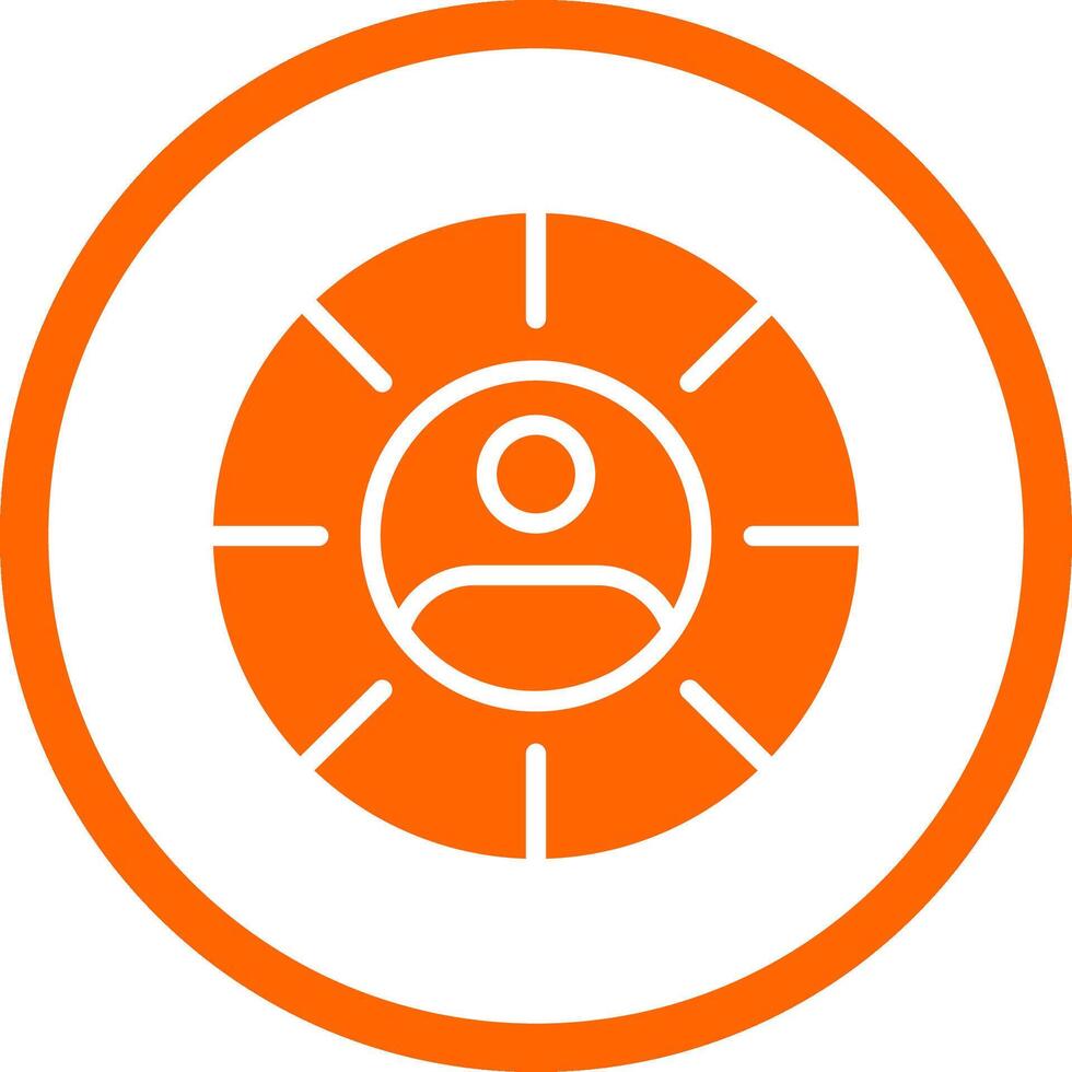 Targeting Creative Icon Design vector