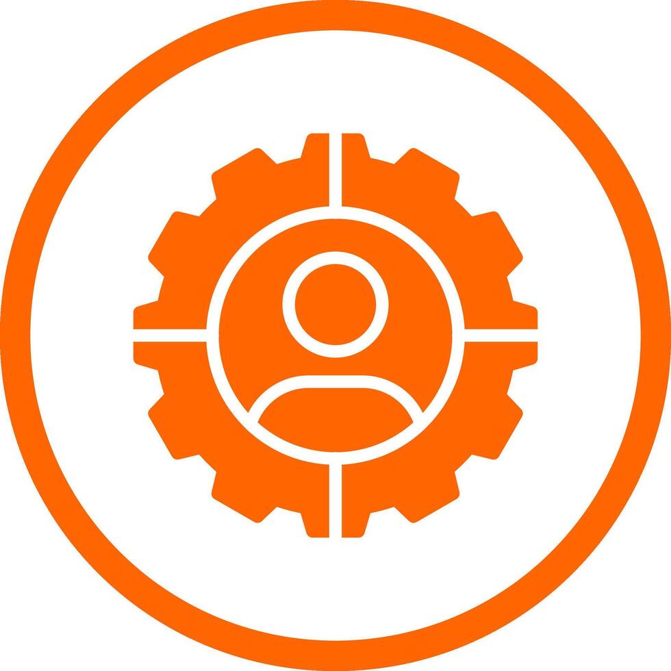 Personalization Creative Icon Design vector