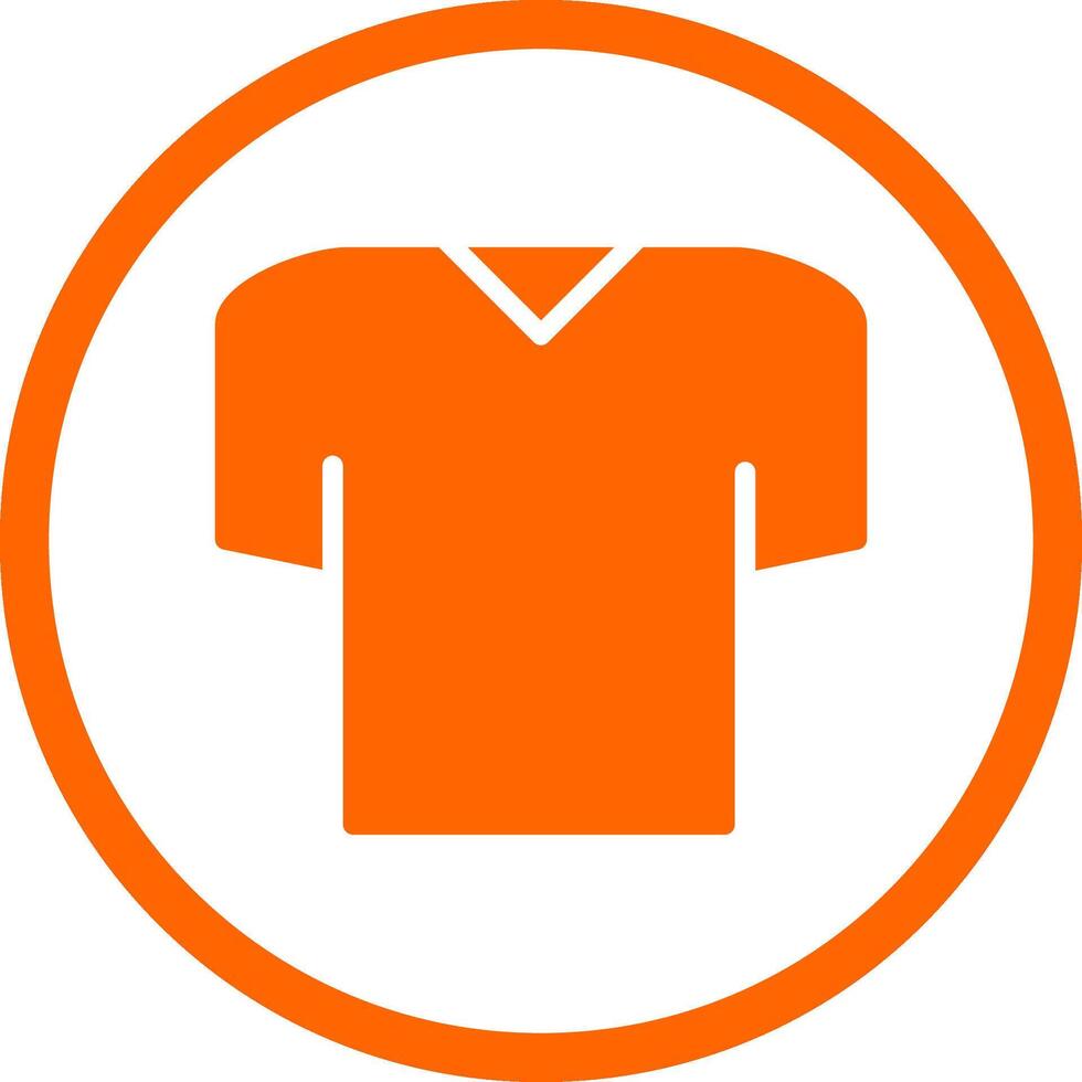 T-Shirt Creative Icon Design vector