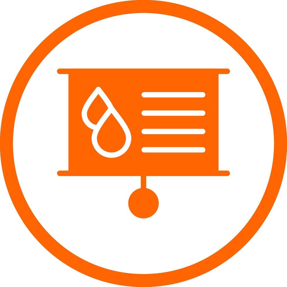 Water Class Creative Icon Design vector