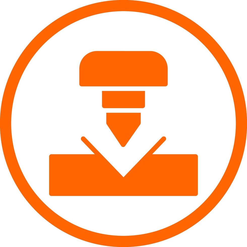 Bending Creative Icon Design vector
