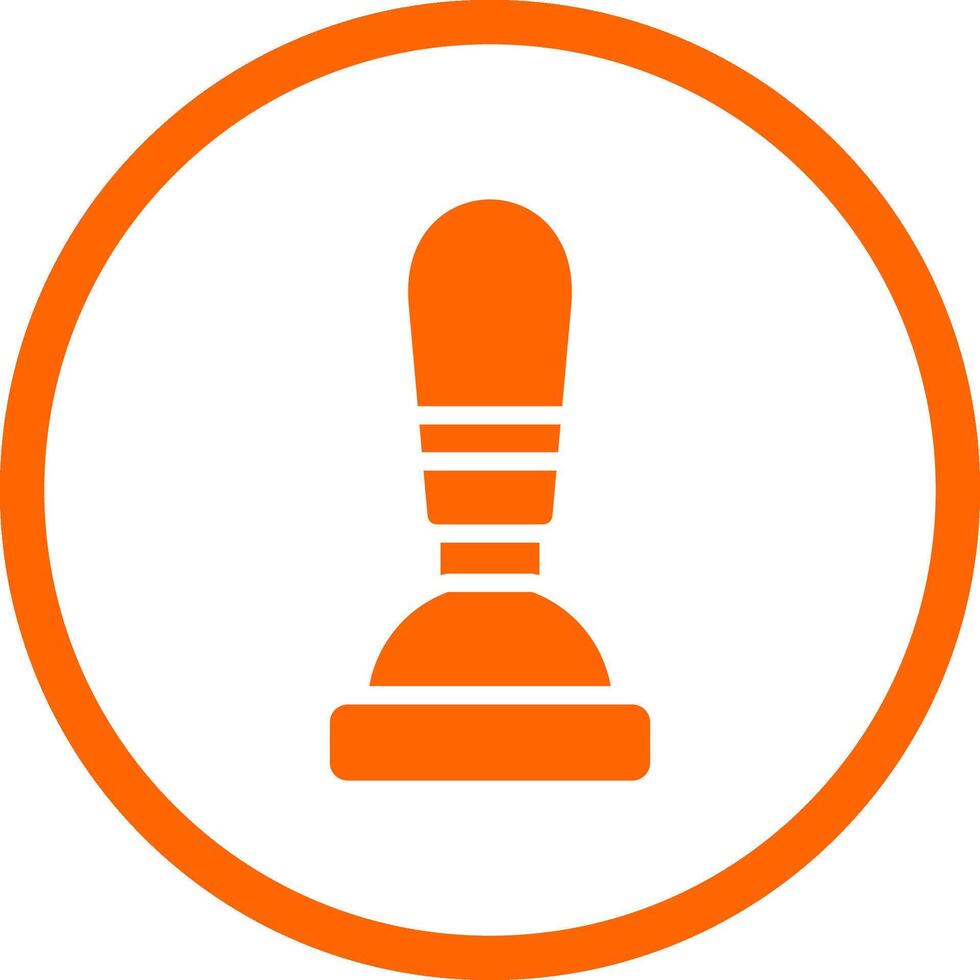 Plunger Creative Icon Design vector