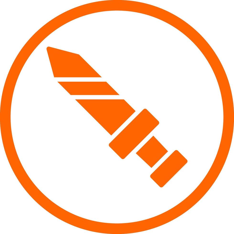 Sword Creative Icon Design vector