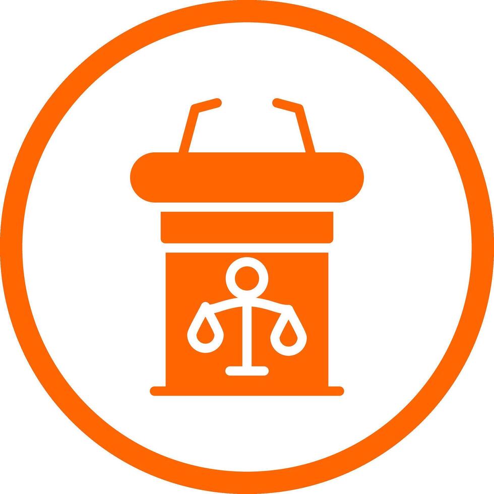 Tribune Creative Icon Design vector