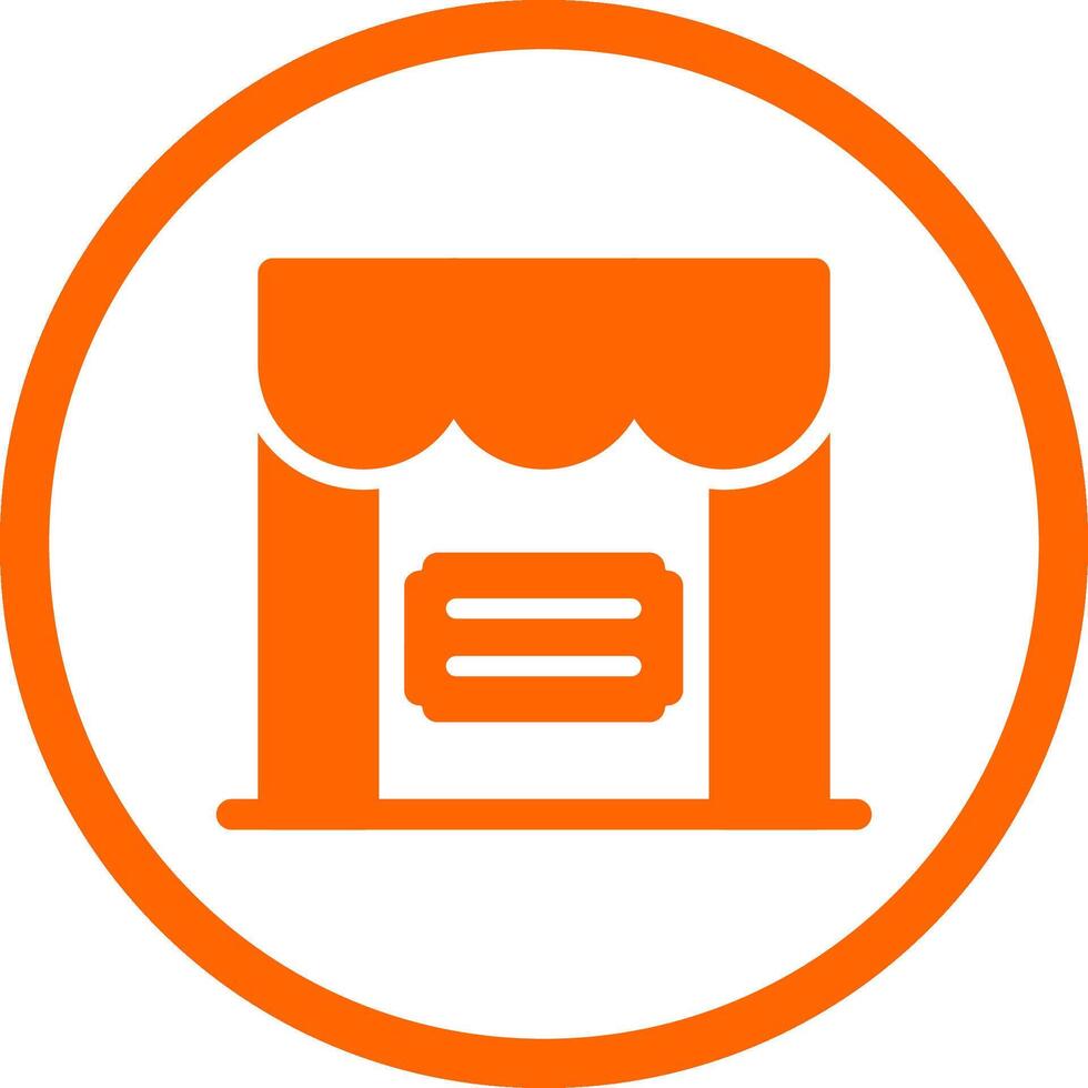 Ticket Office Creative Icon Design vector