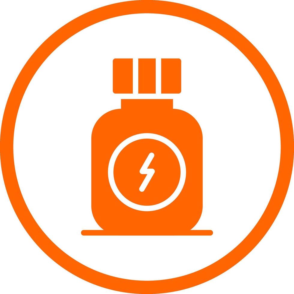 Energy Drink Creative Icon Design vector