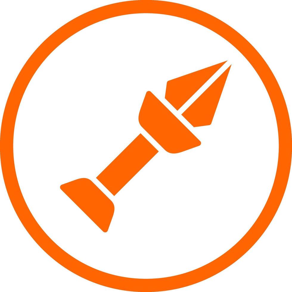Spear Creative Icon Design vector