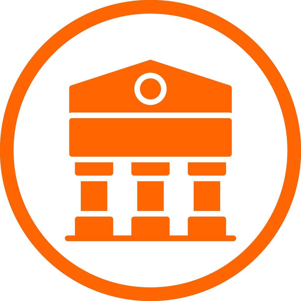 Museum Creative Icon Design vector
