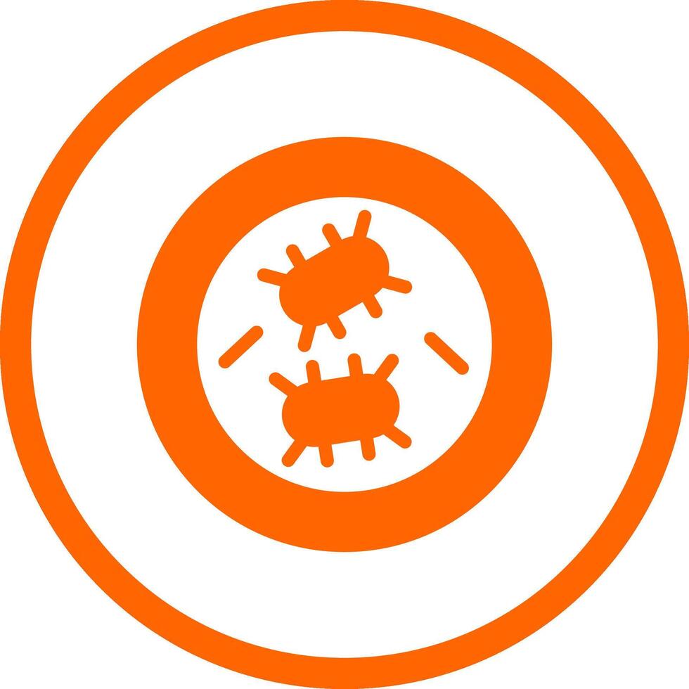 Petri Dish Creative Icon Design vector
