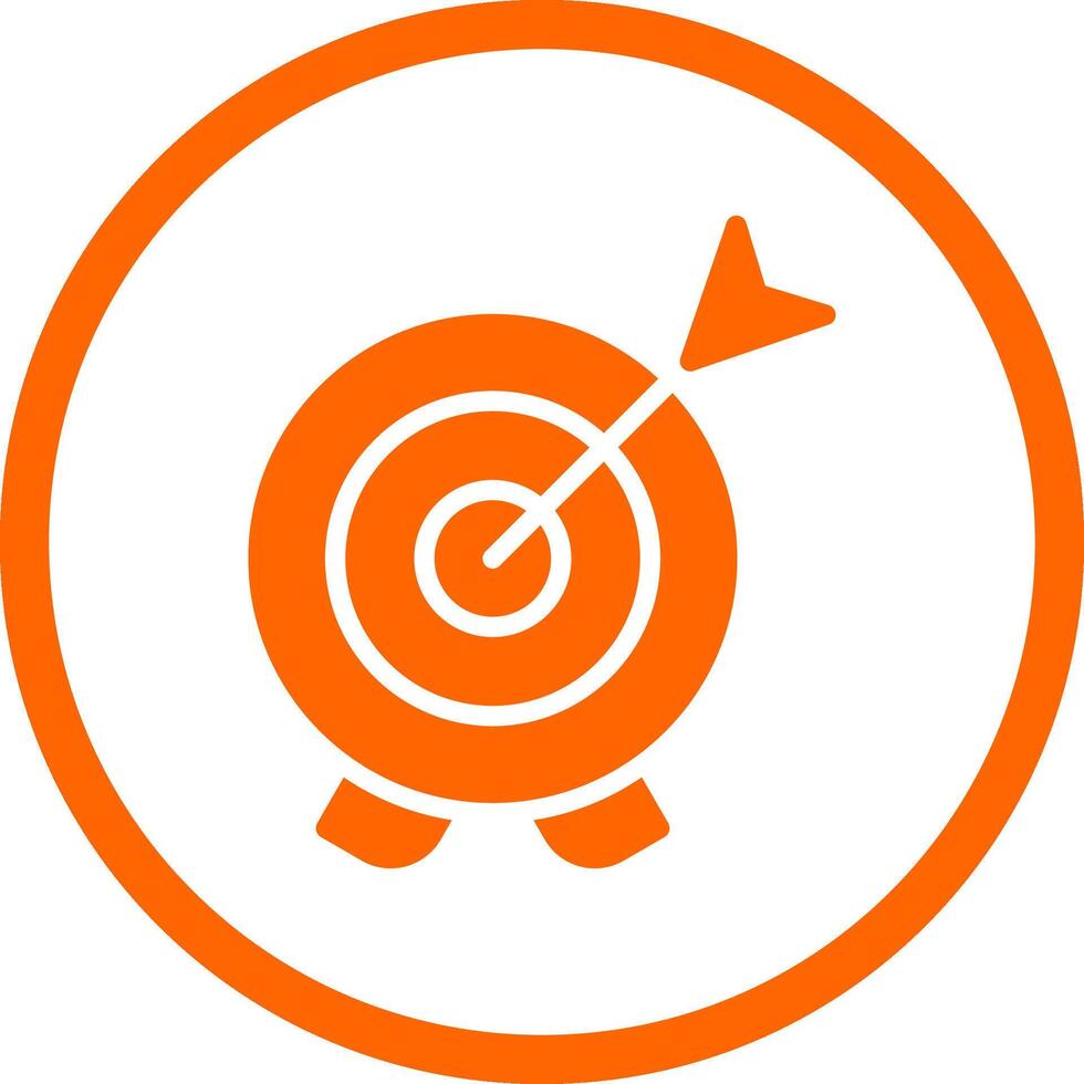 Target Creative Icon Design vector