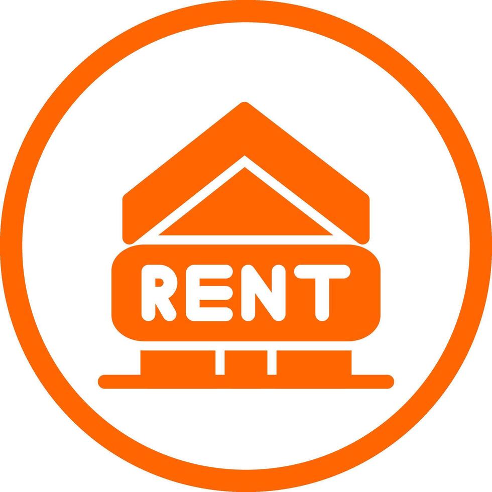 Rent Creative Icon Design vector