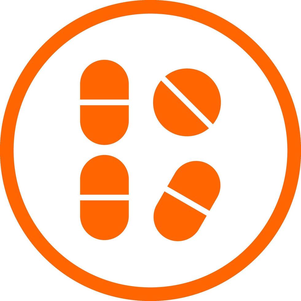 Pill Creative Icon Design vector