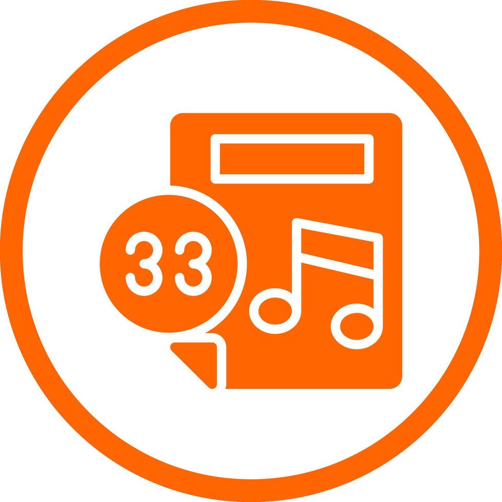 Music Score Creative Icon Design vector