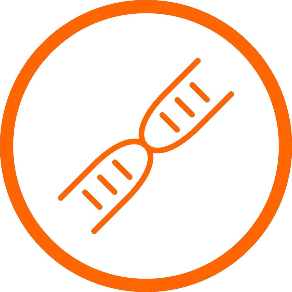 Dna Creative Icon Design vector