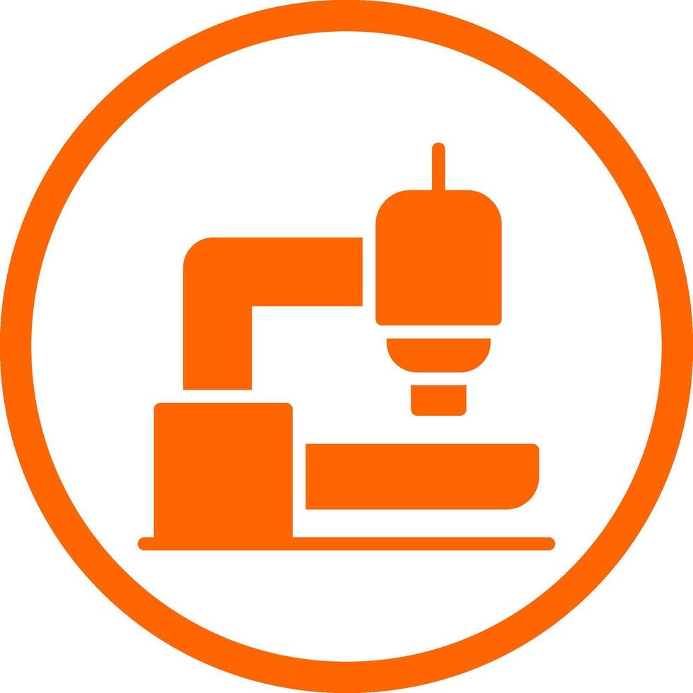Microscope Creative Icon Design vector