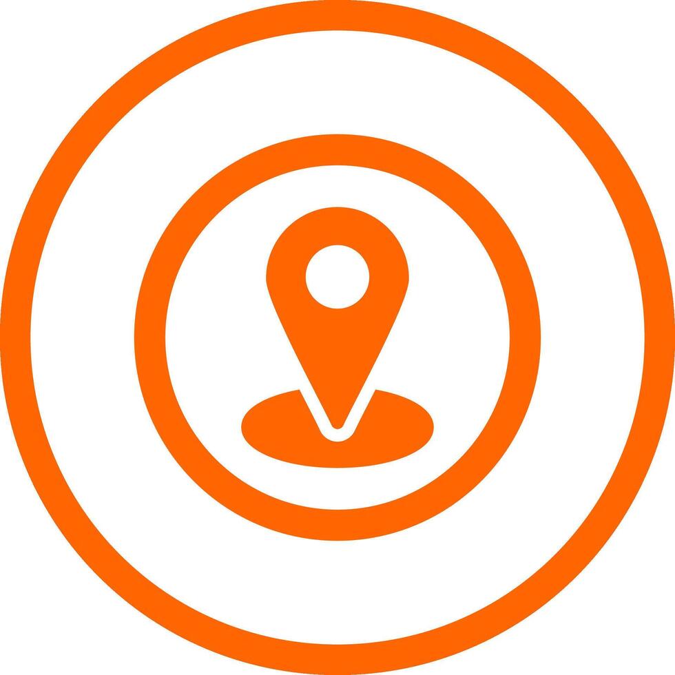 Location Creative Icon Design vector