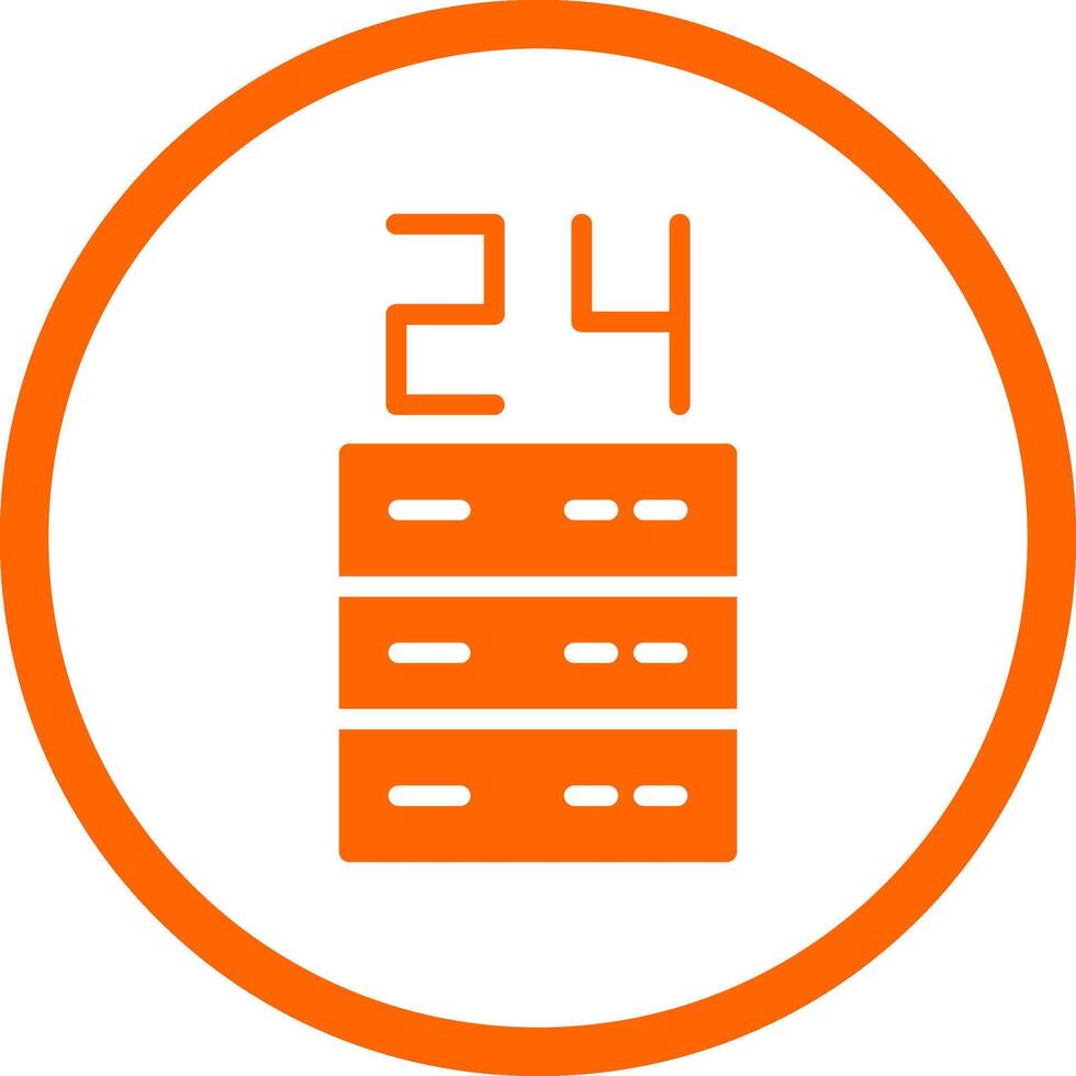 Data Center Creative Icon Design vector