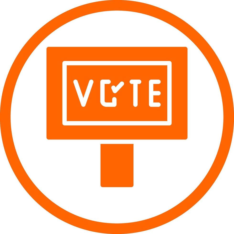 Vote Creative Icon Design vector