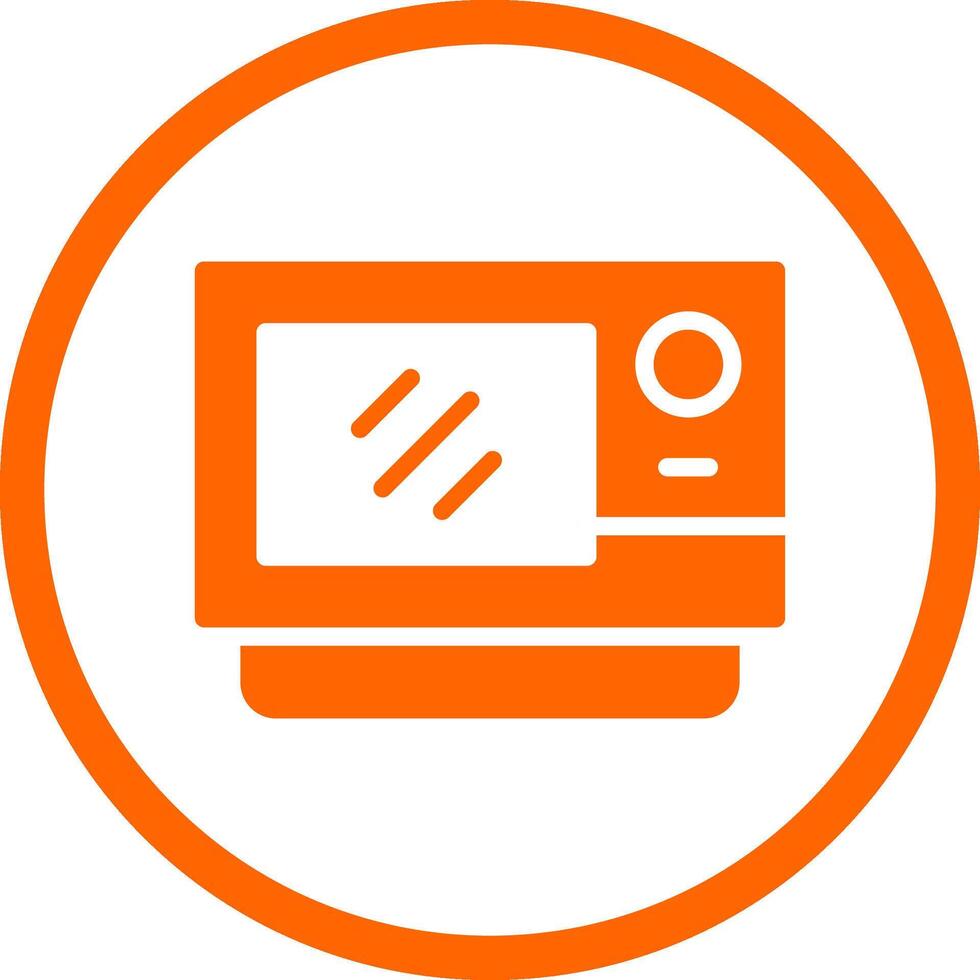 Microwaves Creative Icon Design vector