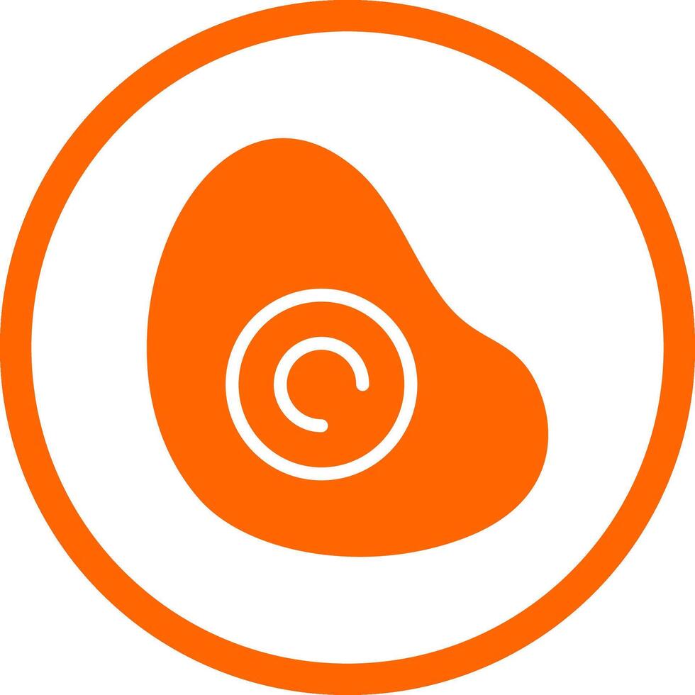 Fried Egg Creative Icon Design vector