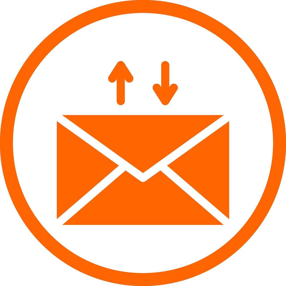 Email Creative Icon Design vector