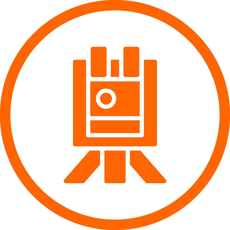 Canvas Creative Icon Design vector