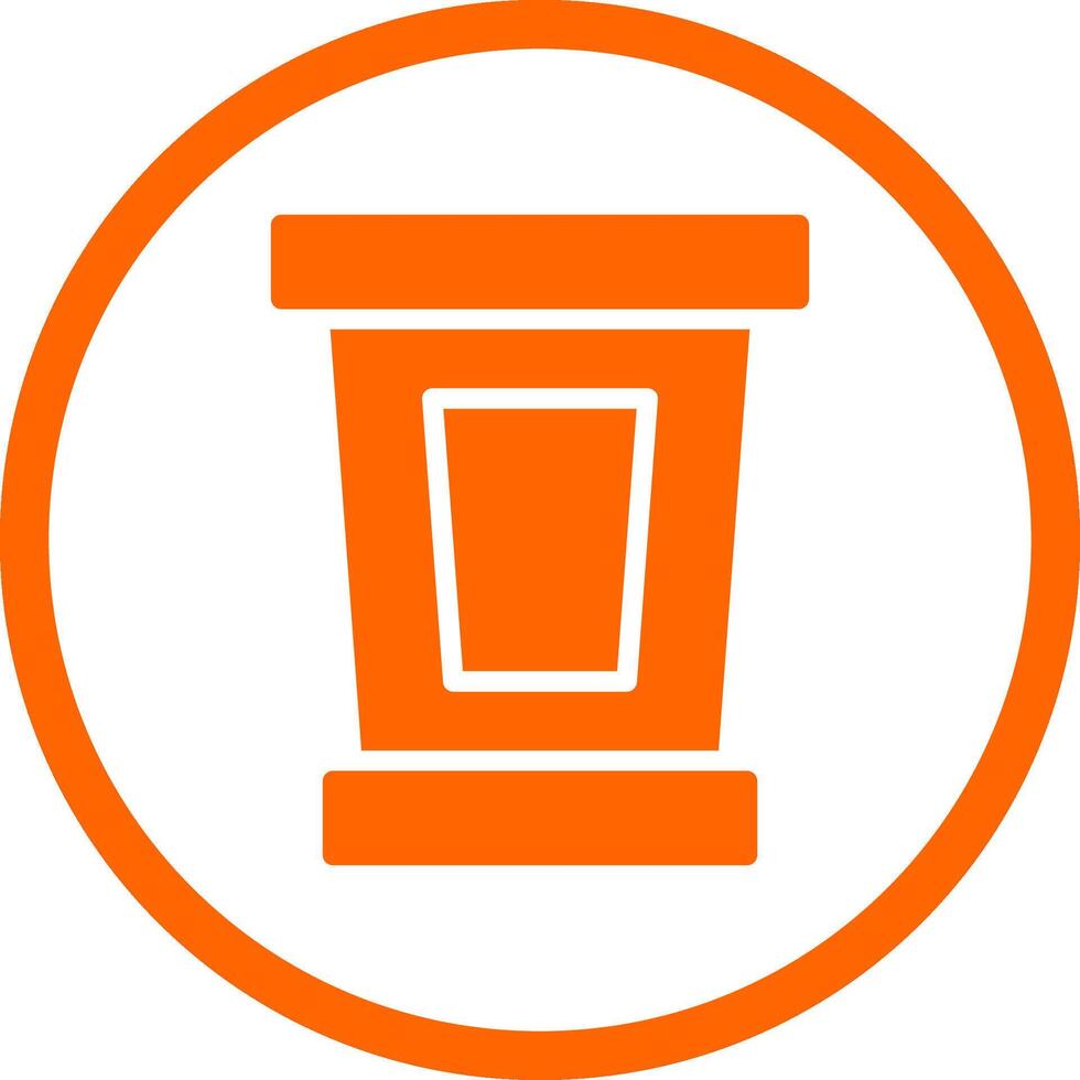 Witness Stand Creative Icon Design vector