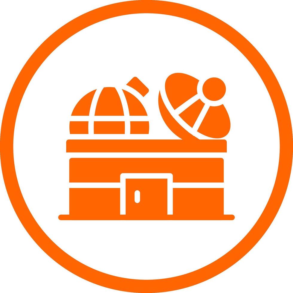 Observatory Creative Icon Design vector