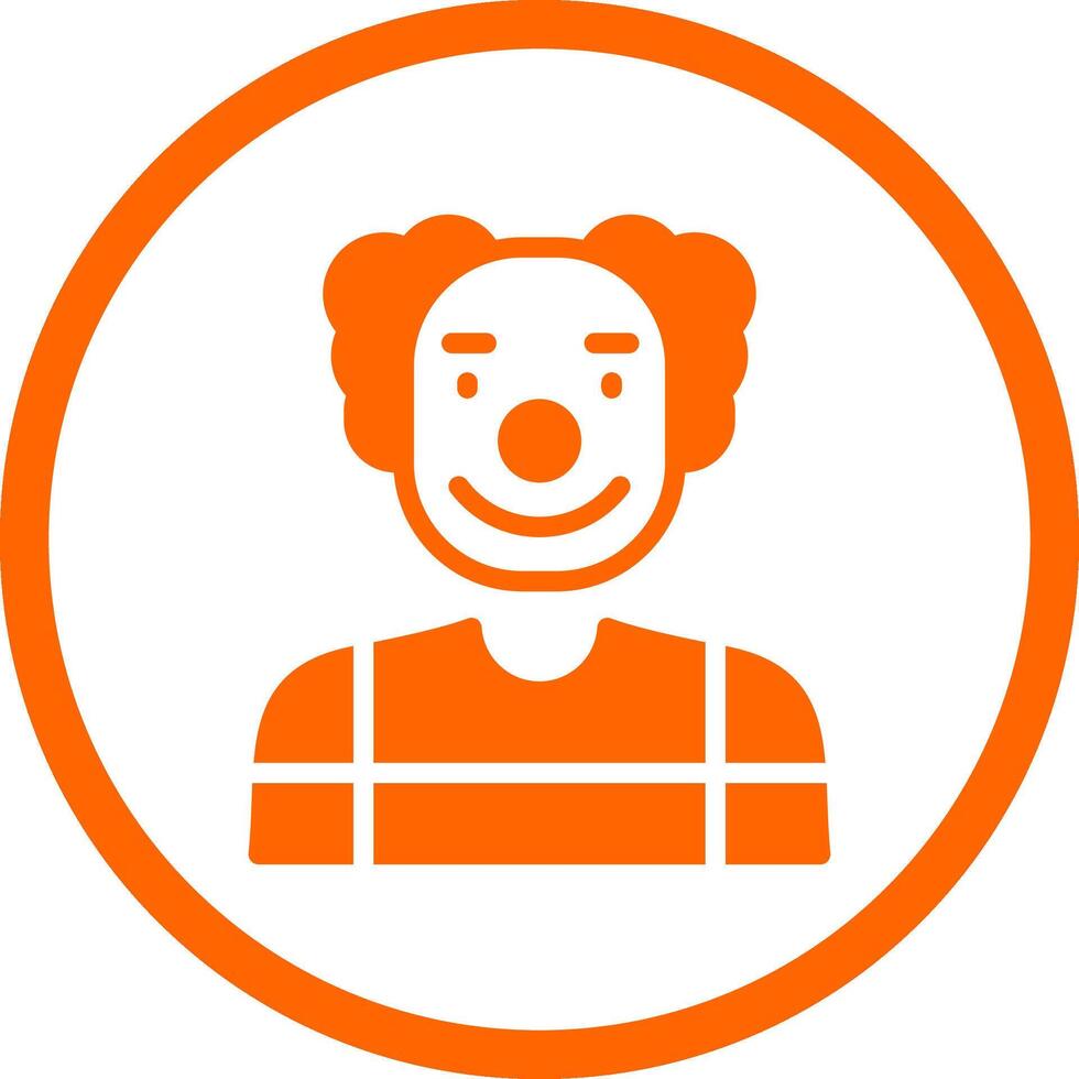 Clown Creative Icon Design vector