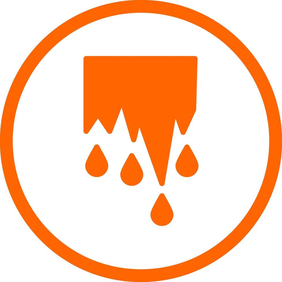 Icicle Creative Icon Design vector