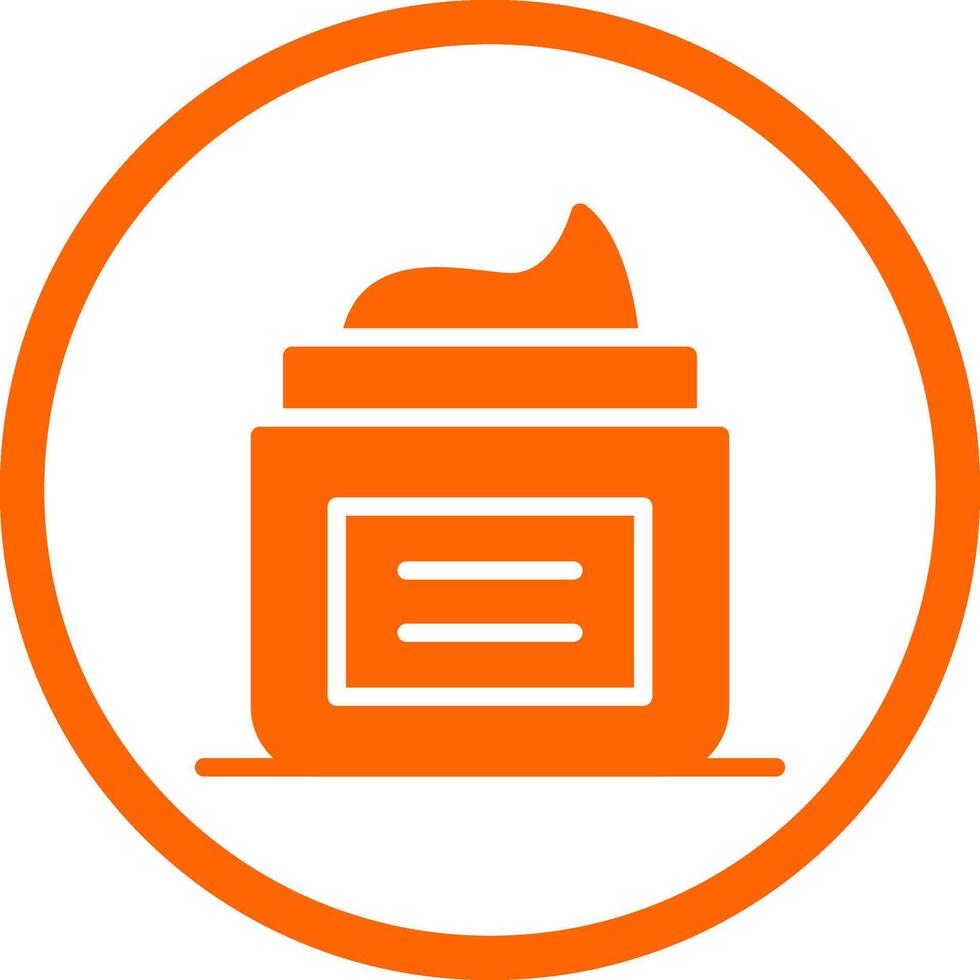 Cream Creative Icon Design vector