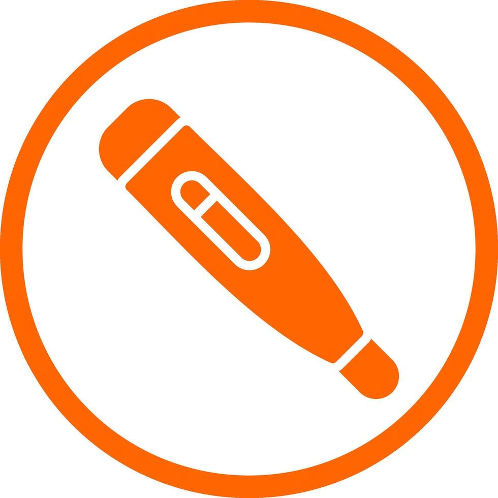 Thermometer Creative Icon Design vector
