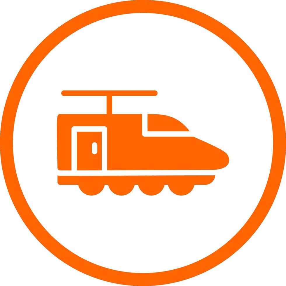 Electric Train Creative Icon Design vector