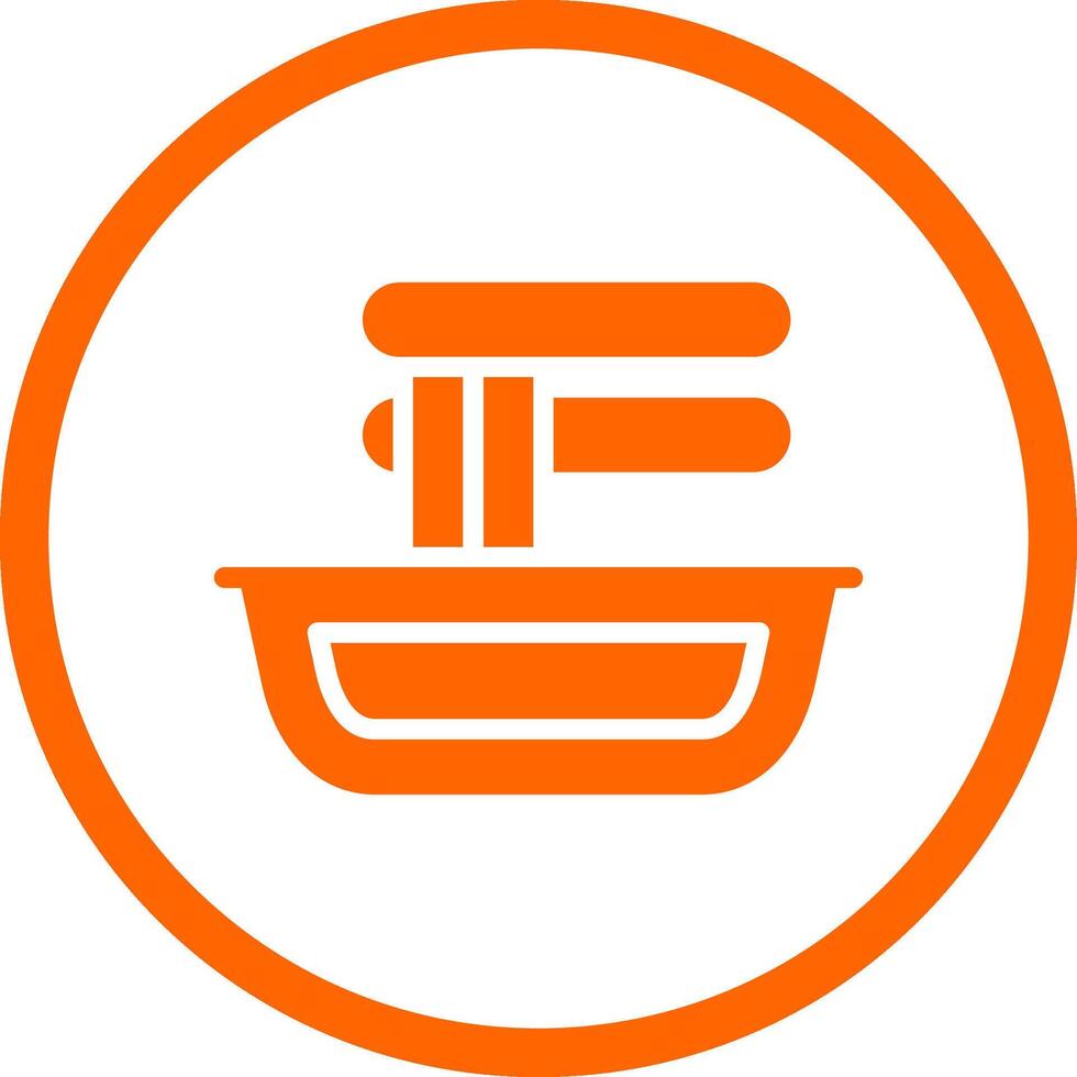 Falafel Creative Icon Design vector