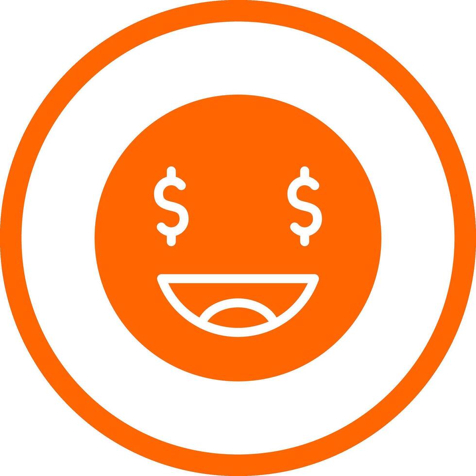 Greedy Creative Icon Design vector