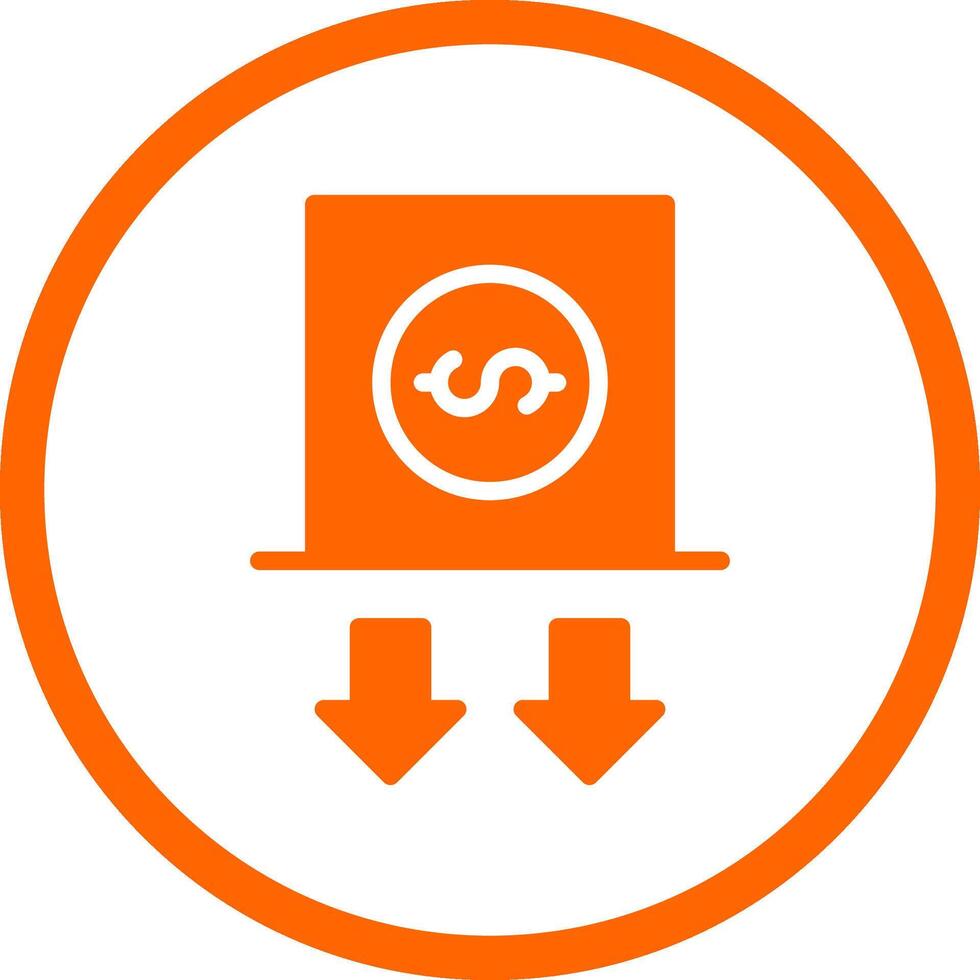 Deposit Creative Icon Design vector
