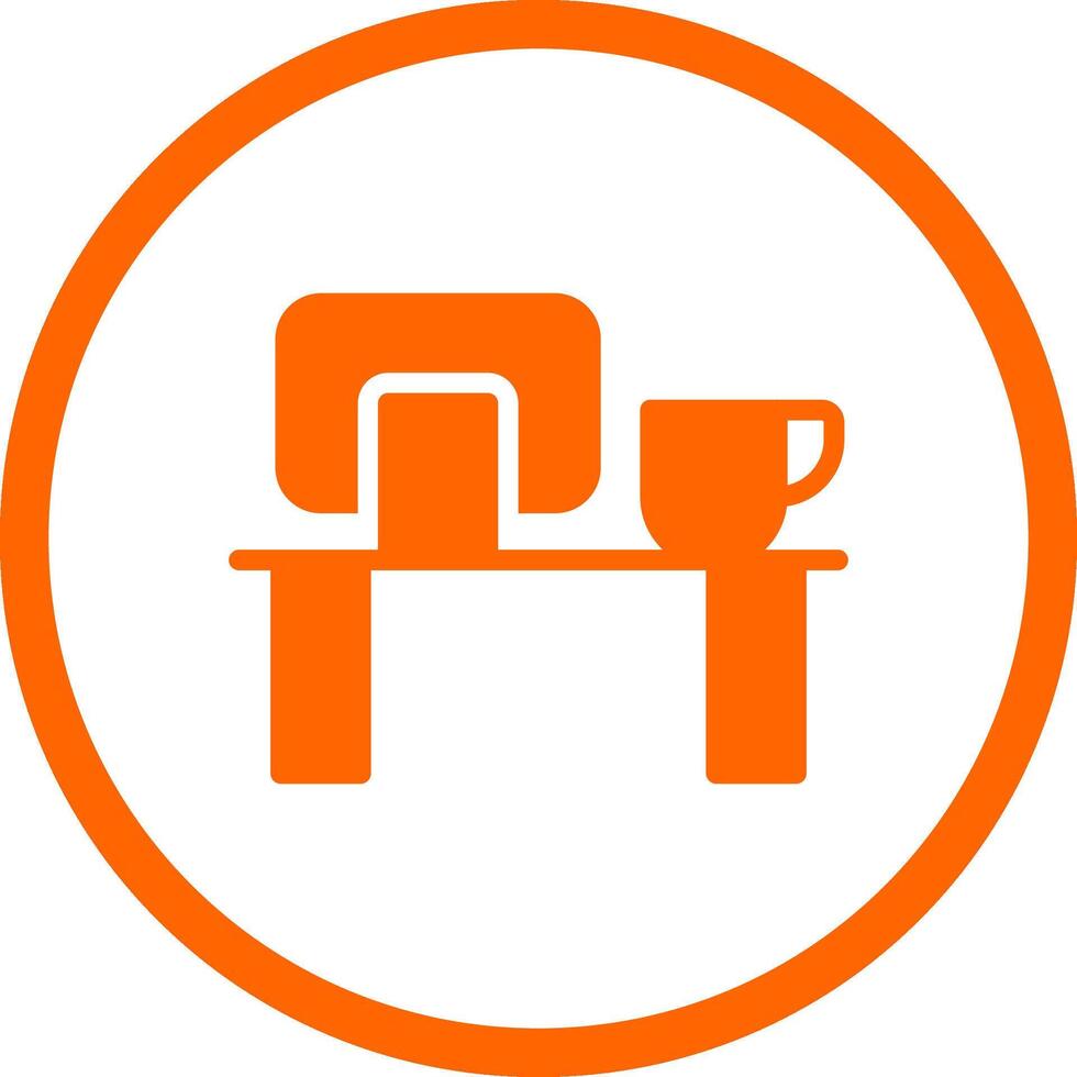 Business Workplace Creative Icon Design vector