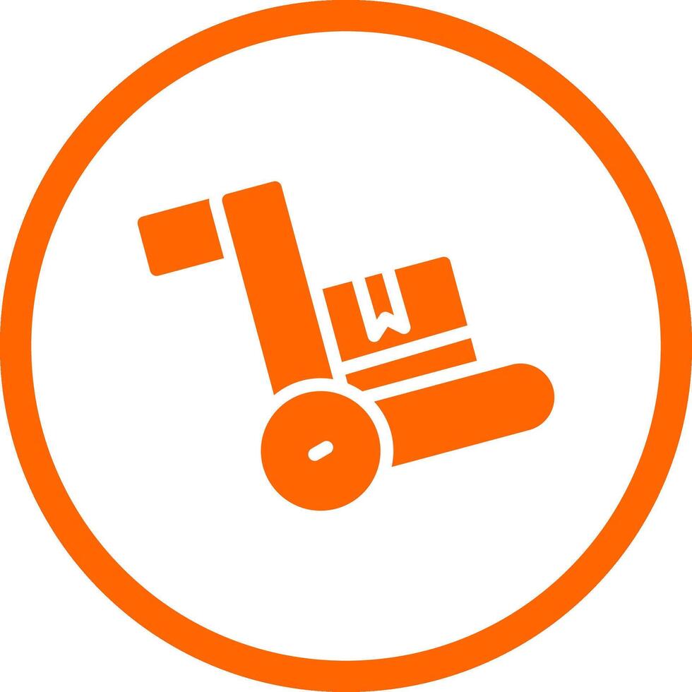 Trolley Creative Icon Design vector