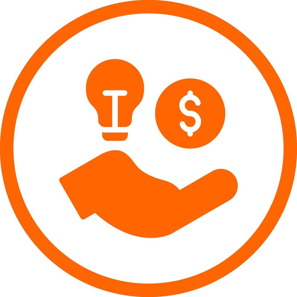 Fundraising Creative Icon Design vector