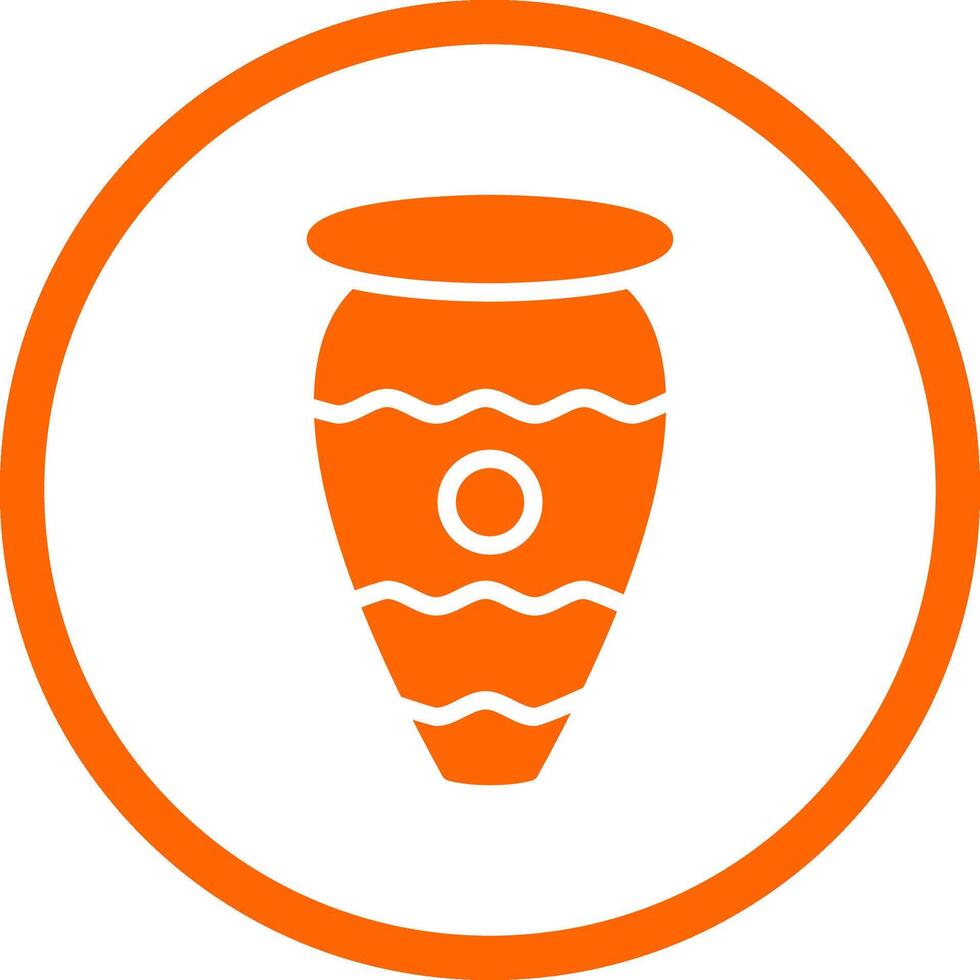 Vase Creative Icon Design vector