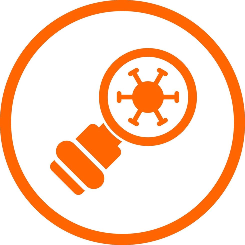 Microorganism Creative Icon Design vector