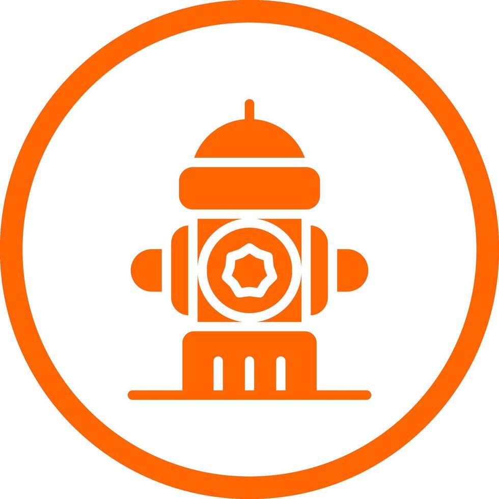 Hydrant Creative Icon Design vector