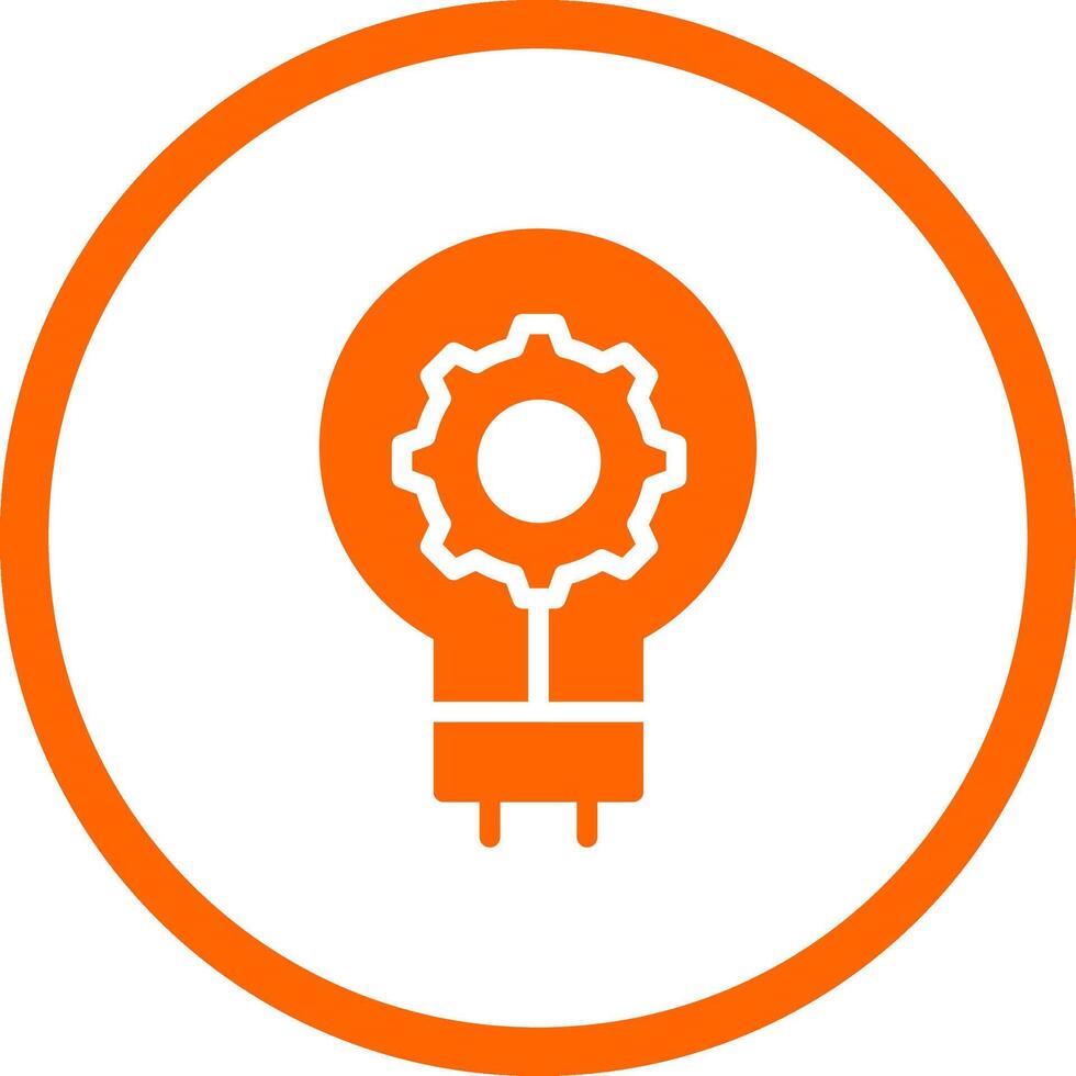 Idea Generation Creative Icon Design vector