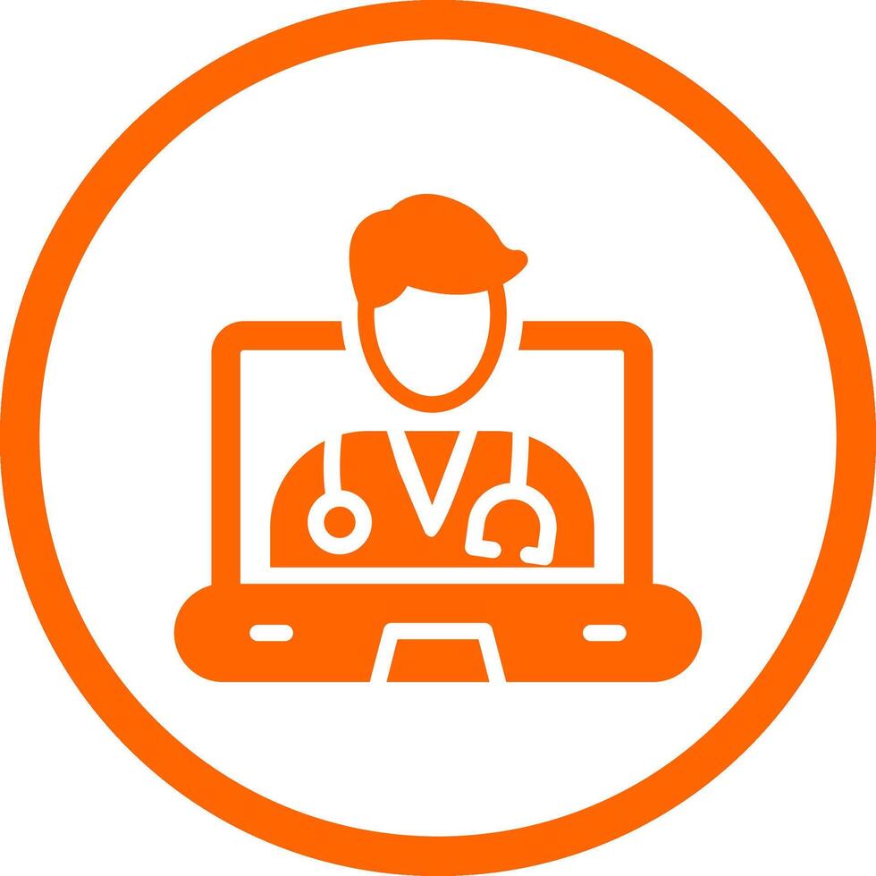Digital Medicine Creative Icon Design vector